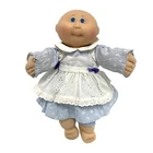 Vintage 1984 Cabbage Patch Kid Girl doll Coleco blue eyes OK