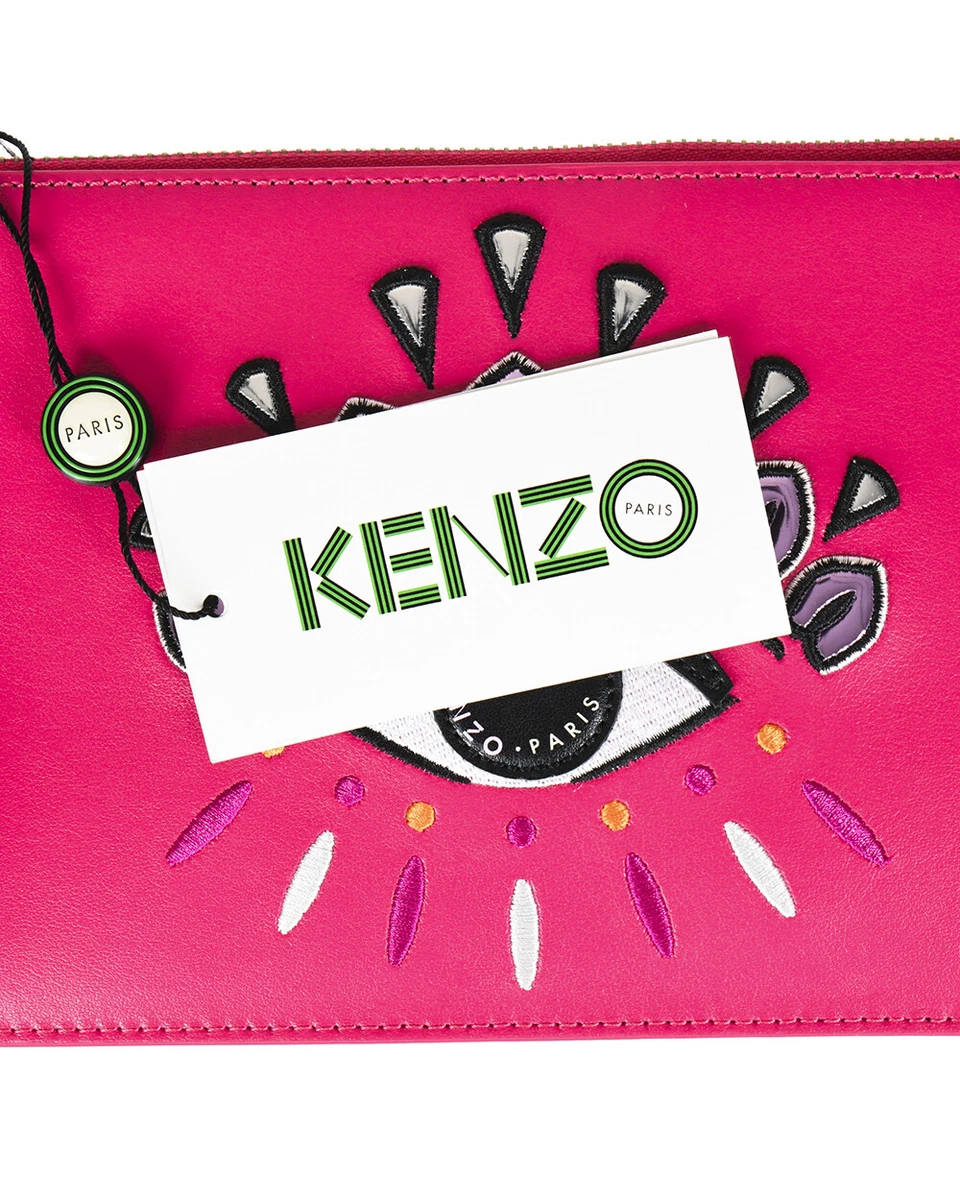 Kenzo pink clutch deals