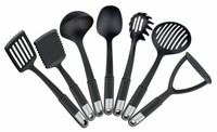 Fackelmann KüChenhelfer-Set Mit Kochbesteck Aus Kunststoff Kochen Besteck Sense