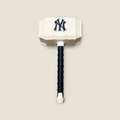 New York Yankees Thor Hammer   Life-Size 3D-Printed Collectible & MLB Fan Gift