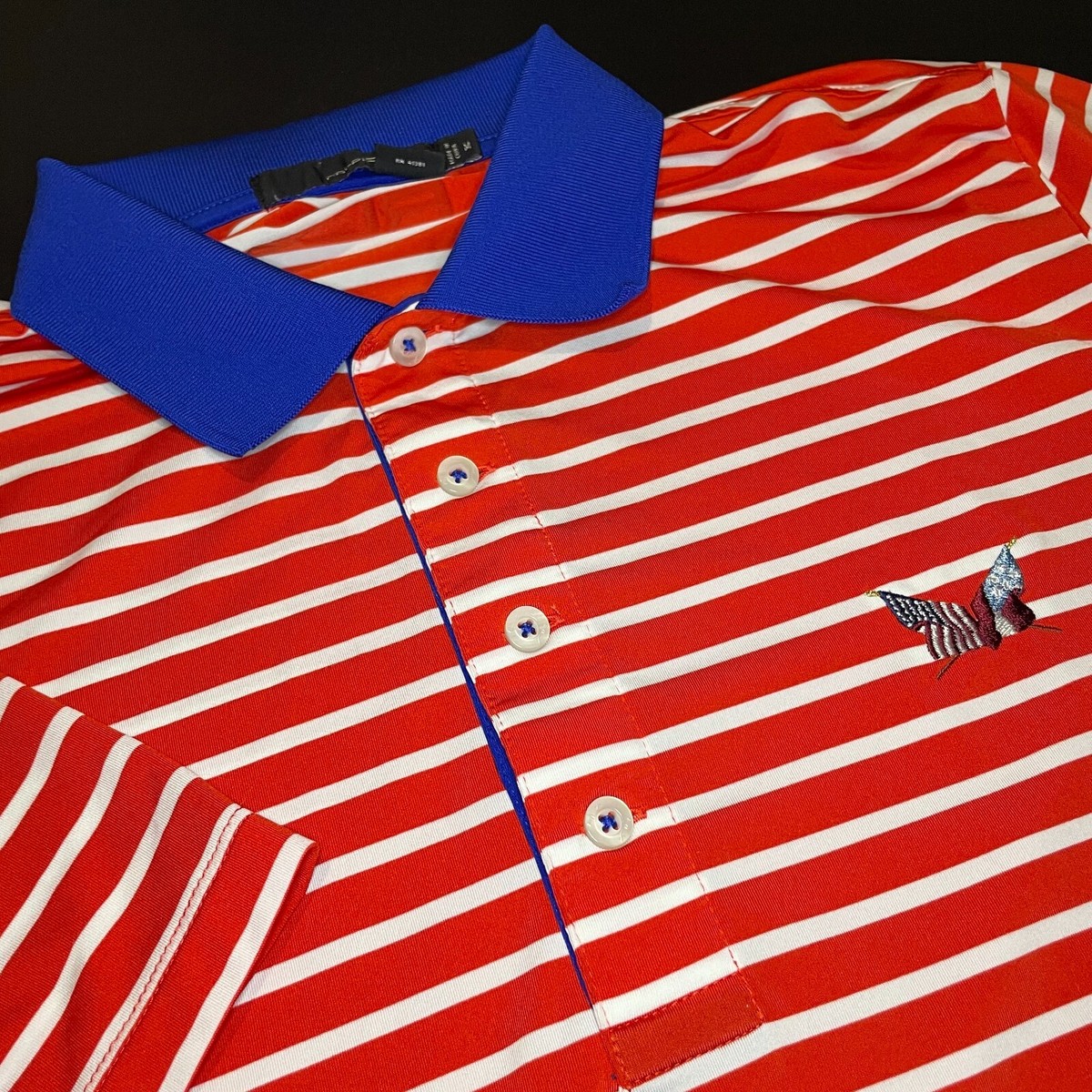 SECESSION GOLF CLUB Mens Polo Shirt (M) RLX Ralph Lauren (RETIRED