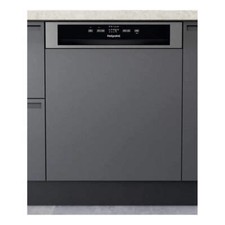 H3BL626XUK 14-Place Semi Integrated Dish 9-Progs Class E Inox