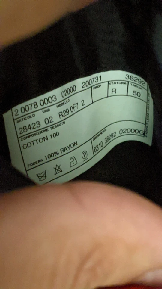 ABRIGO DEPORTIVO BLAZER VINTAGE MOSCHINO ITALIA Pana/Velour/Chaqueta Años 90 Y2K Foto 4 de 4