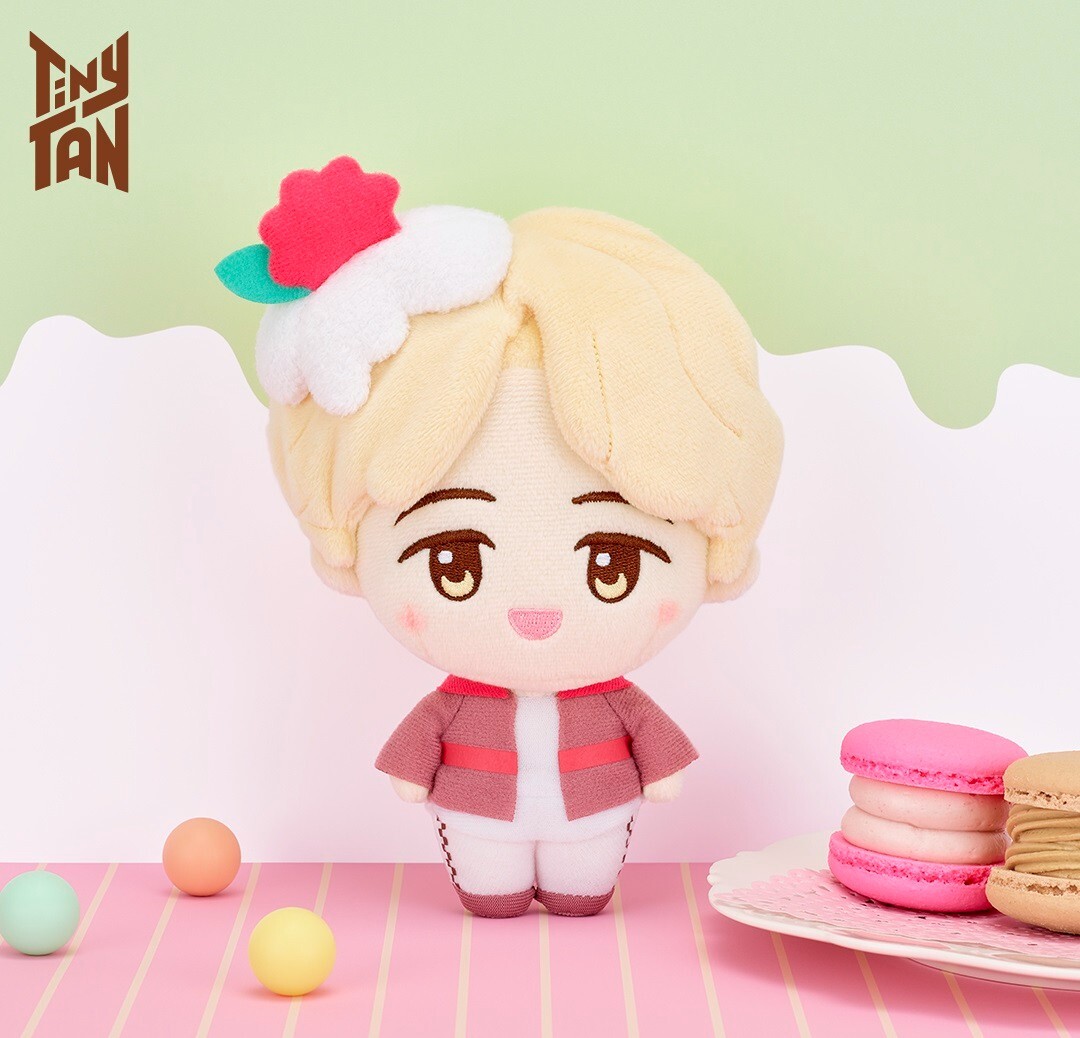 RARE BTS TinyTAN Sweet Time Theme Kuji Jimin Plush doll from JAPAN