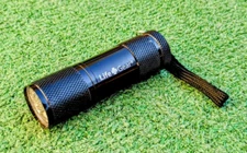 BROKEN/SALVAGE Life Gear 3.5" LED Ultra Bright 3-Battery Torch Mini-Flashlight