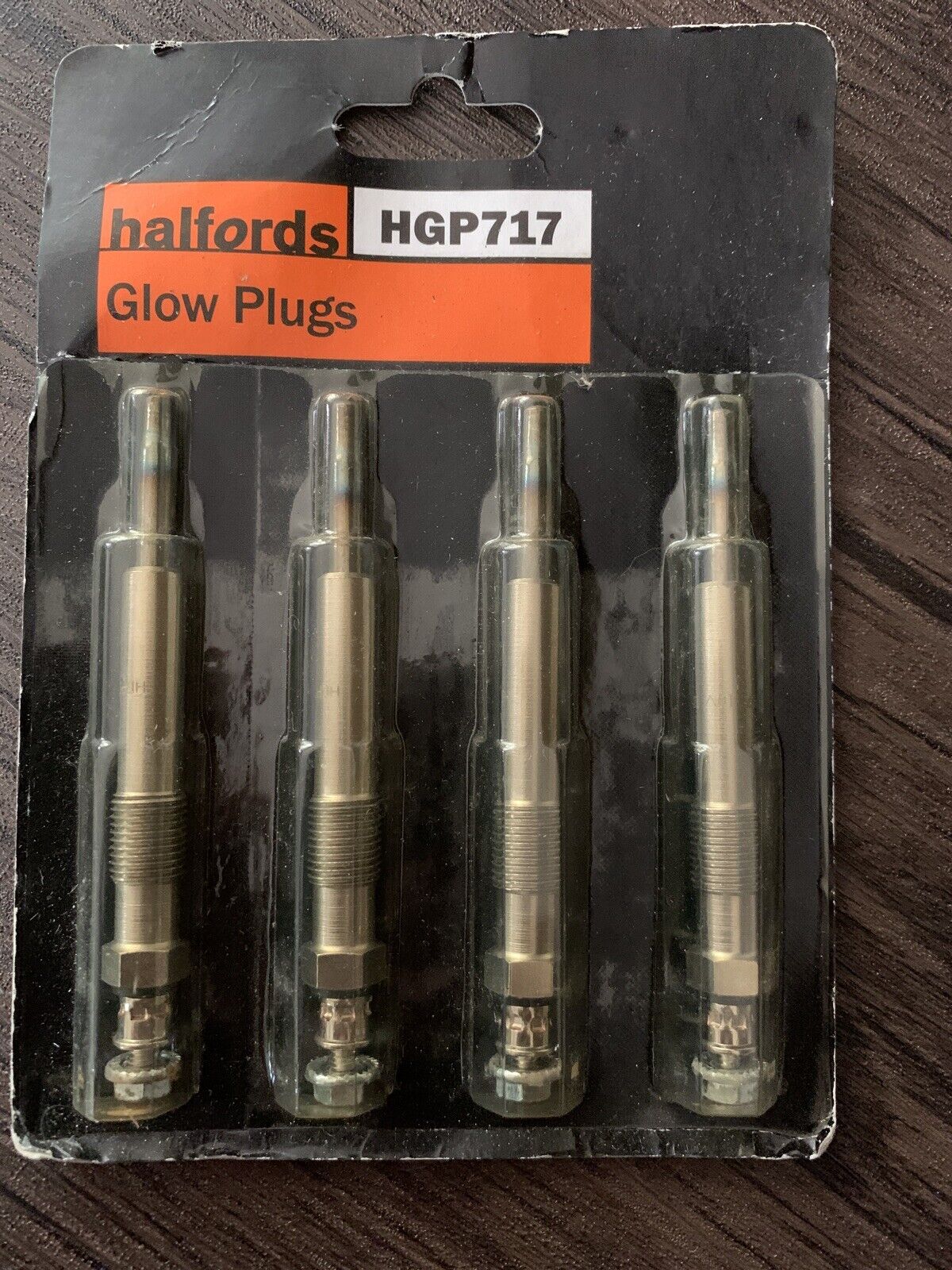 4x Halfords Glow Plugs HGP717