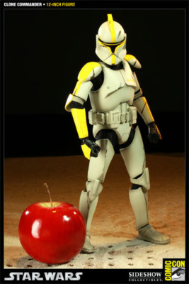 STAR WARS CLONE COMMANDER PHASE I ARMOR (1) SIDESHOW 1/6 FIGURE