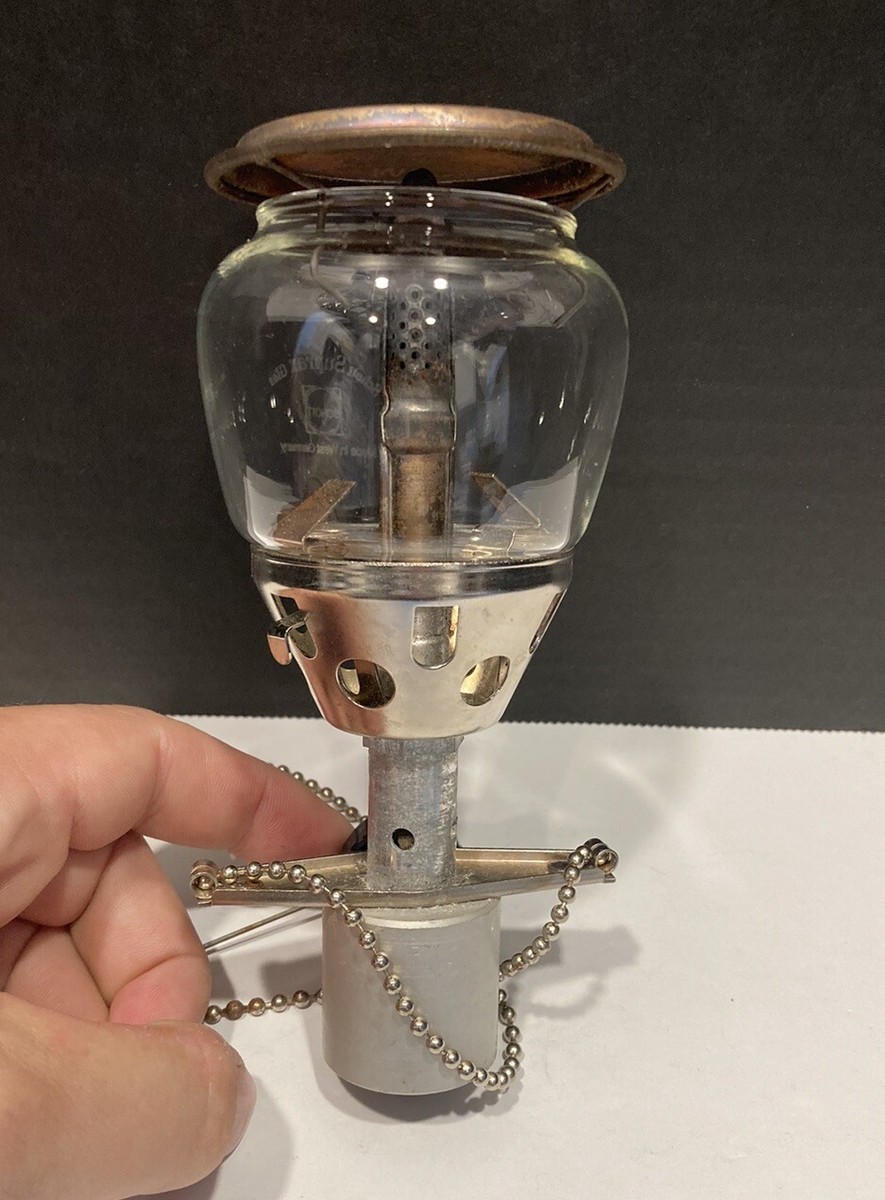 Vintage Hiking Camping Schott Suprax Lantern West Germany Light