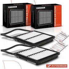 2x Engine Air Filters for Toyota Prius NHW20 2003-2009 1.5L 1NZ-FXE FWD Liftback