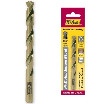 IVY Self-Centering Drill Bit  7/32'' x 4'' -Hi-Molybdenum Steel-Split Point-10514