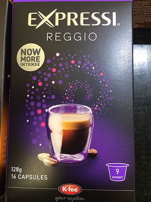 Expressi K-fee Coffee Machine Capsules Pods ALDI 80 caps (5 boxes) u choose 