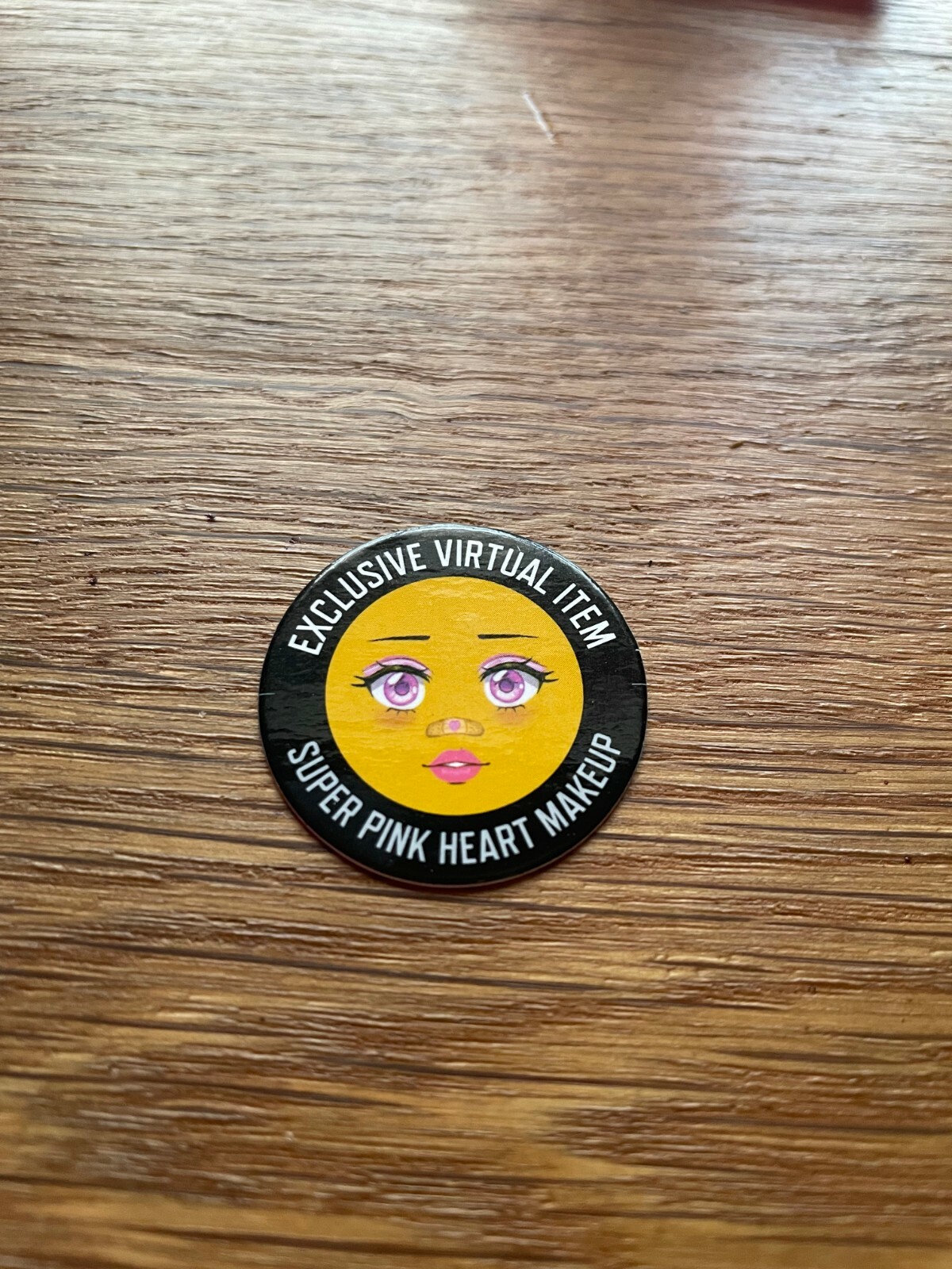 Roblox toy code CSapphire SUPER PINK HEART MAKEUP FACE! [CODE ONLY