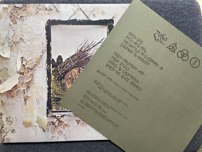 Led Zeppelin - IV 2014 German Press 180g Vinyl Near Mint! | eBay