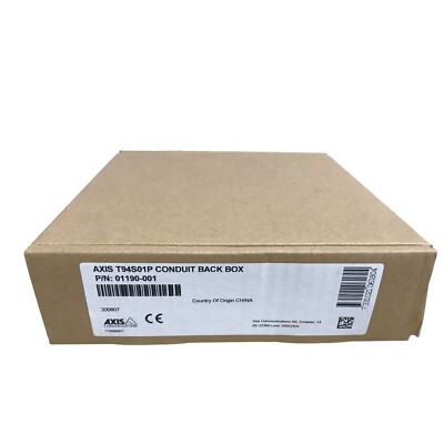 Axis 5034-111 T94H01P Conduit Back Box