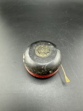 Genuine Beginners Yo-Yo Duncan Wooden Blue Black Vintage Yoyo 1950'S-NICE 