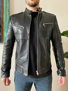 gucci black leather jacket