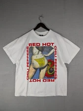 Red Hot Chili Peppers t-shirt Bikini Avocado size XL 2 sided reprint