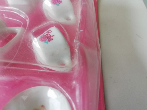 Vintage Barbie 13 piece China tea set Chilton Toys 1992 sealed unopened on card - Picture 6 of 9
