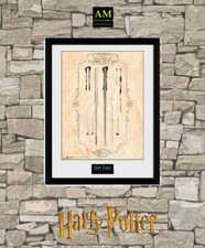 GB EYE - THE WAND OF HARRY POTTER - NADRUK Z RAMĄ MAGICZNA RÓŻDŻKA HARRY POTTER