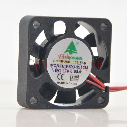 ONE FSY40S12M 4010 40mm x10mm Fan 12V 0.08A VGA 2Pin