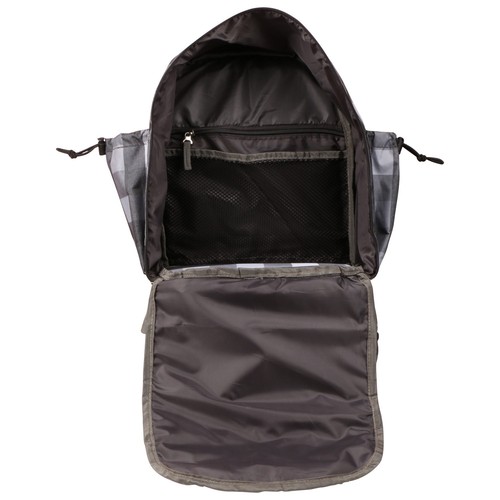 GLOBETROTTER CLEAN PLANET BACKPACK GREY CHECK - Picture 3 of 5