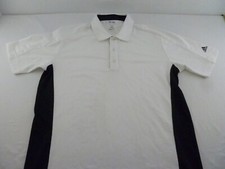 Men's Adidas Pure Motion Colorblock 3 Stripes Polo Shirt, Medium A128 