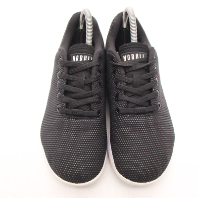 Nobull Men\'s Black Mesh Trainer Sneakers 8.5 Cross Training Comfort Shoes NoBull Black Super Fabric Men main image 4