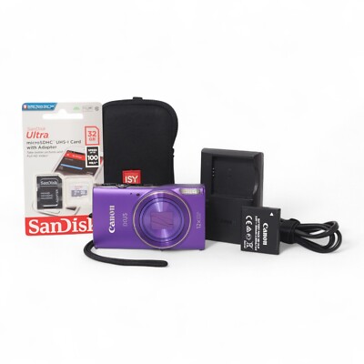 Canon IXUS 285 HS 20,2MP kompakte Digitaltkamera - violett lila - v. Fachhändler