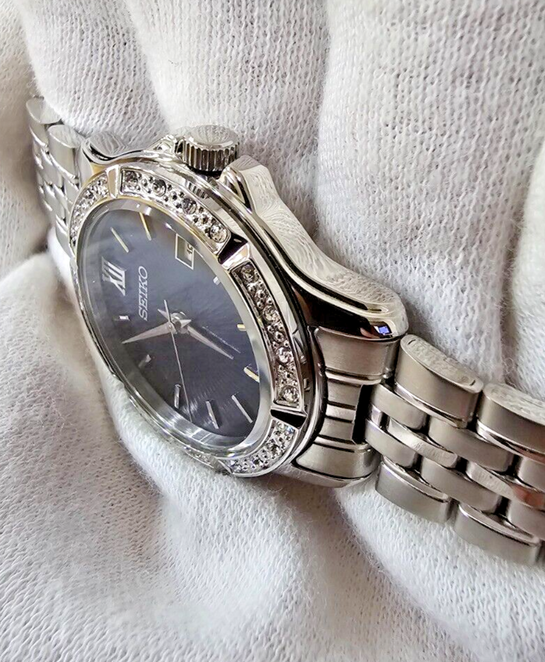 Seiko Blue Women's Watch - SUR735 for sale online | eBay