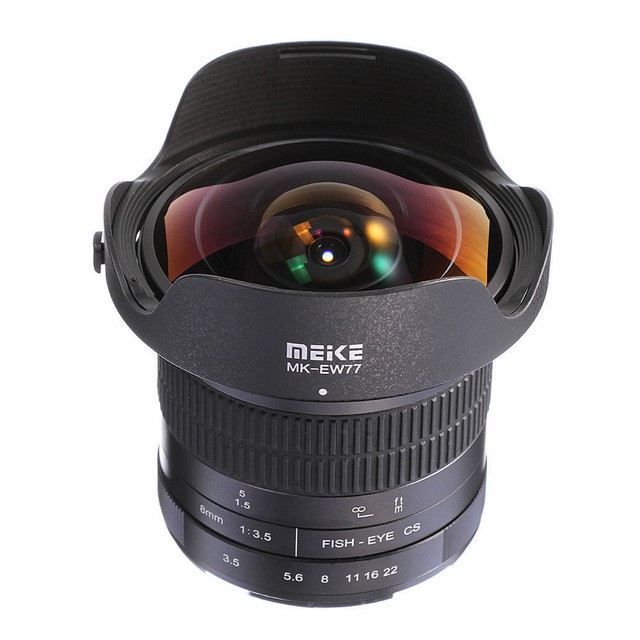 Meike 8mm F3.5 Wide Angle Fisheye Optical Lens For Nikon DSLR D7000 D5300 D750 b eBay
