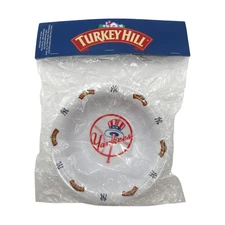 New York Yankees Ice Cream Bowl Set SGA Turkey Hill x 2 Bowls MLB Baseball Promo