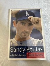 Sandy Koufax: A Lefty’s Legacy 1st Edition w/ Autograph – HOF Signed Postcard