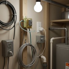 Reliable 24VAC 40VA Transformer Compatible with Ring Video Doorbells