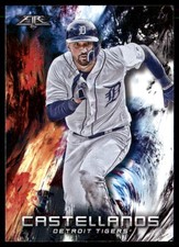 2018 Topps Fire #89 Nicholas Castellanos