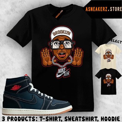 Tee Shirt Matching AJ 1 High OG Flight Club Match Sneaker Mars Blackmon T-Shirt