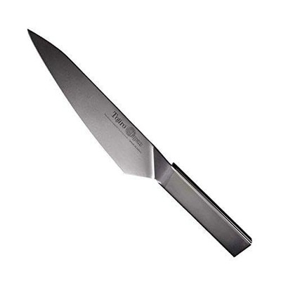 SALUS ORIGAMI BLACK Chef's Knife, Mirror Finish