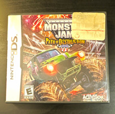 Activision DS Monster Jam: Path of Destruction w/ Manual Included, E
