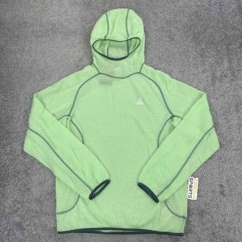 Nike ACG Hoodie Mens Medium Wolf Lichen Green Polartec Loose Fit DV9426-376
