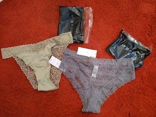WOMENS SECRET - 2 x PAIRS WOMENS BRIEFS - SIZE XL
