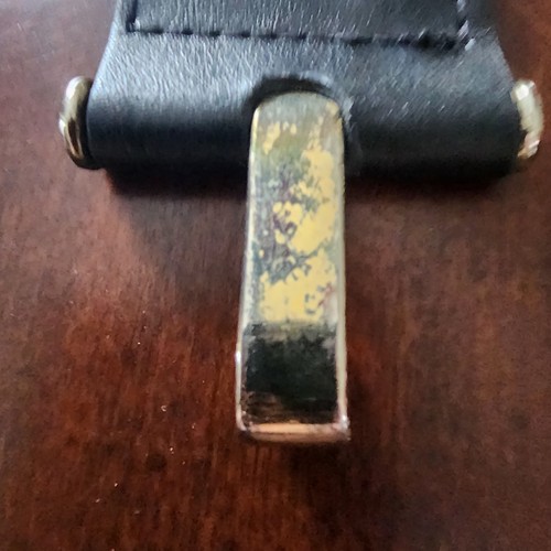 Vintage Women's Black and Gold Stretch Belt 1990's - Picture 11 of 12