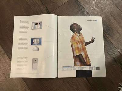 2003 IPOD Music Poster Print Ad Rare Photo Apple 11  x 16  Itunes
