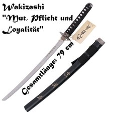 NEU Samurai Wakizashi Katana Schwert 79cm groß für Japan Fans Sammler Cosplay