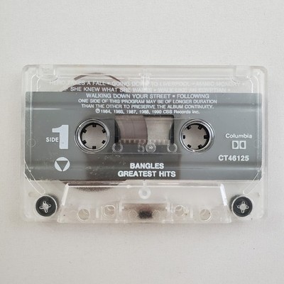 The Bangles Greatest Hits Music Cassette Tape Only No Case 1990 CBS Columbia VTG
