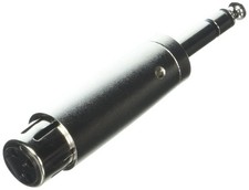 Pig Hog PAXFTM2 XLR F -TRS M Adapter, Silver