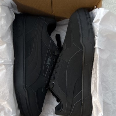 PUMA Caven III Plus NBK Black Low Top Lace-Up Men s Sneakers 406562 01