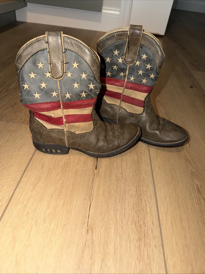 Botas vaqueras Roper para niños talla 1 Foto 4 de 4