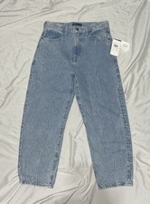 Levis Jeans Womens Size 26 Made  Crafted Barrell Crop Relaxed Fit Ankle Length