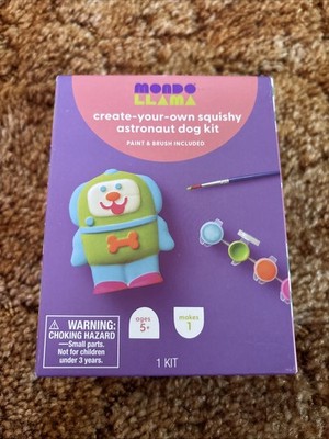 Mondo Llama Create Your Own Squishy Astronaut Dog Kit Craft Set Brand New!!
