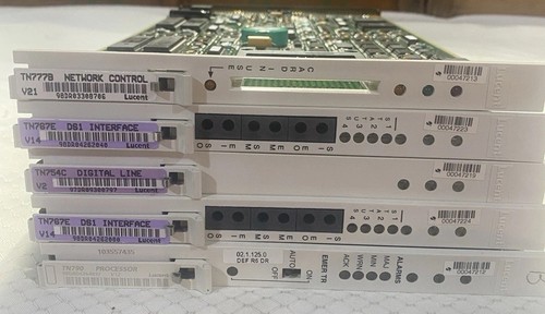 Lot of 5 Lucent Avaya Definity System Cards TN7778 TN707E TN754C TN787E TN790