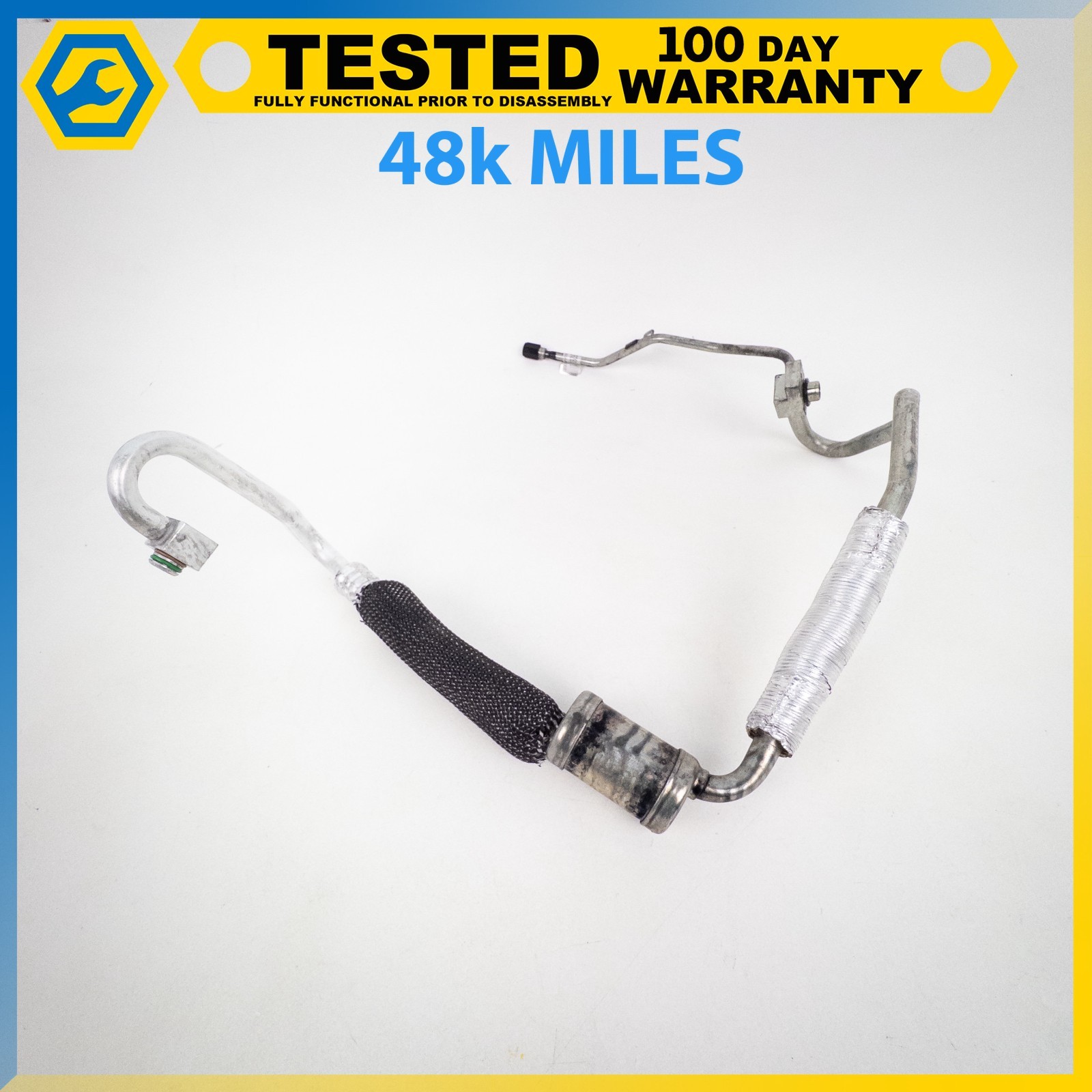 08-19 MASERATI GRANTURISMO AC A/C AIR CONDITIONING HOSE PIPE LINE ASSEMBLY OEM